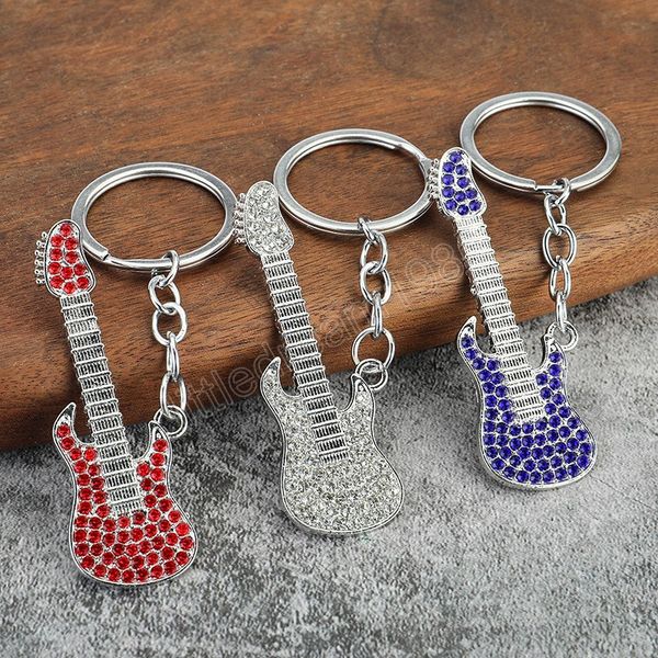 rhinestone colorful guitar keychains crystal unusual key ring key chains for christmas jewelry fashion women pendant gift, Silver
rhinestone colorful guitar keychains crystal unusual key ring key chains for christmas jewelry fashion women pendant gift, Silver
