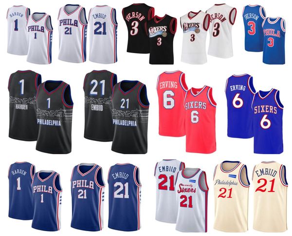 philadelphias 76er men jersey 2022 new james 1 harden basketball jerseys joel 21 embiid allen 3 iverson julius 6 erving gold brown, Black;red
philadelphias 76er men jersey 2022 new james 1 harden basketball jerseys joel 21 embiid allen 3 iverson julius 6 erving gold brown, Black;red