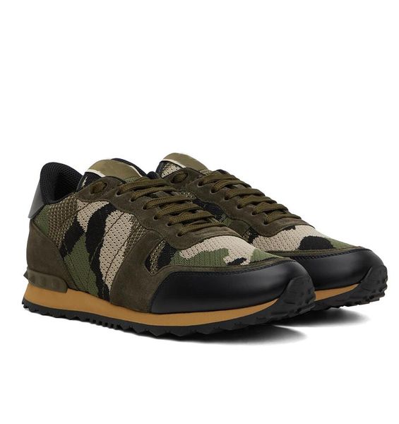 camouflage valentinolies fabric design men low-camo rockrunner rubber sneakers shoes mesh suede leather sport stud platform riv, Black
camouflage valentinolies fabric design men low-camo rockrunner rubber sneakers shoes mesh suede leather sport stud platform riv, Black