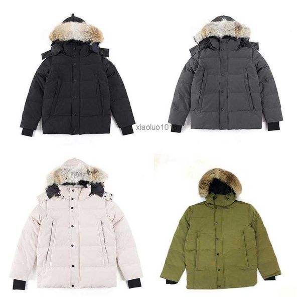 down jacket parkas mens outerwear high-end hooded wolf fur windproof waterproof padded thicken coat removable cap coats outdoor jackets warm, Black
down jacket parkas mens outerwear high-end hooded wolf fur windproof waterproof padded thicken coat removable cap coats outdoor jackets warm, Black