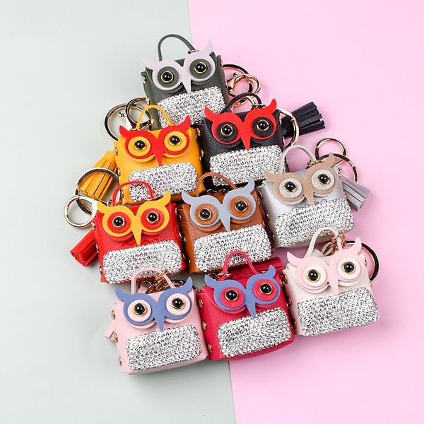 owl coin purse keychain cute animal creative leather trend car key pendant bag small ornament key chains for women purses, Silver
owl coin purse keychain cute animal creative leather trend car key pendant bag small ornament key chains for women purses, Silver