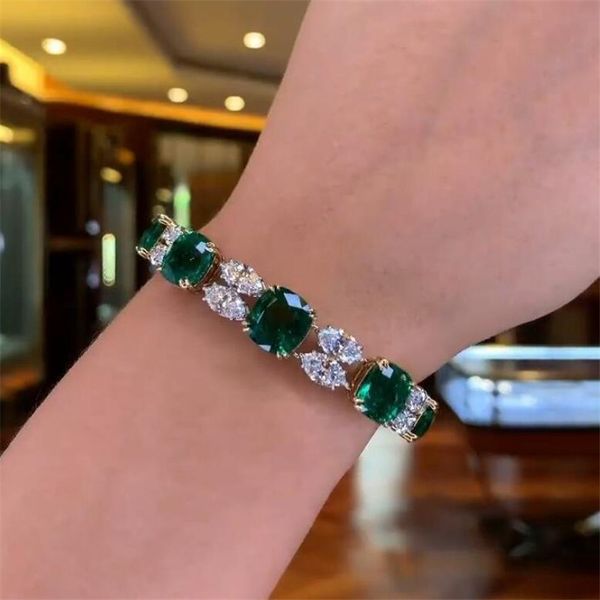 choucong brand wedding bracelet 18k gold fill marquise cut emerlad 5a zircon cz diamond ins sell women eternity bangle for lover gift, Golden;silver
choucong brand wedding bracelet 18k gold fill marquise cut emerlad 5a zircon cz diamond ins sell women eternity bangle for lover gift, Golden;silver
