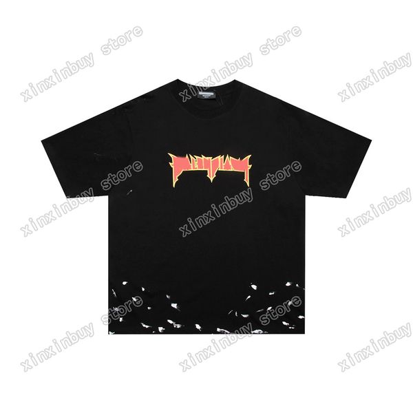 xinxinbuy men designer destroyed tee t shirt france paris splash ink print short sleeve cotton women white black apricot xs-l, Black;brown
xinxinbuy men designer destroyed tee t shirt france paris splash ink print short sleeve cotton women white black apricot xs-l, Black;brown