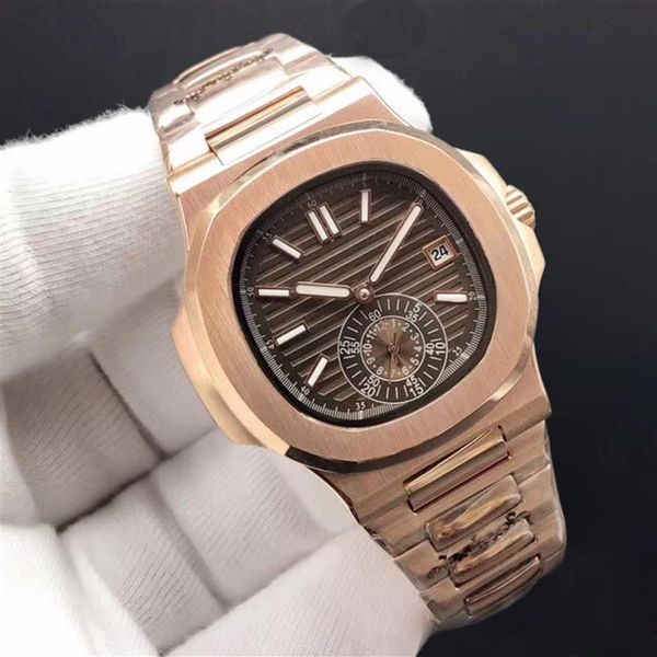 11 colors watches mechanical automatic men watch stainless steel rose gold bracelet and case 40mm2306, Slivery;brown
11 colors watches mechanical automatic men watch stainless steel rose gold bracelet and case 40mm2306, Slivery;brown