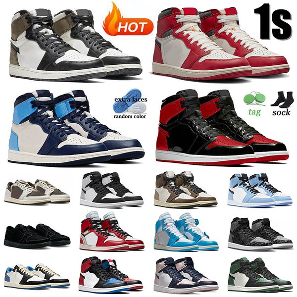 1s mens basketball shoes jumpman 1 og sneakers dark mocha lost found obsidian patent bred black phantom fragment university blue unc rebelli, White;red
1s mens basketball shoes jumpman 1 og sneakers dark mocha lost found obsidian patent bred black phantom fragment university blue unc rebelli, White;red