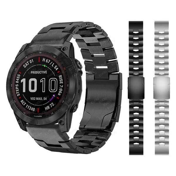 watch bands quickfit 26mm 22mm titanium metal steel watch band for garmin fenix 7x 7 solar 6x pro/epix/descent mk2i strap bracelet watchband, Black;brown
watch bands quickfit 26mm 22mm titanium metal steel watch band for garmin fenix 7x 7 solar 6x pro/epix/descent mk2i strap bracelet watchband, Black;brown