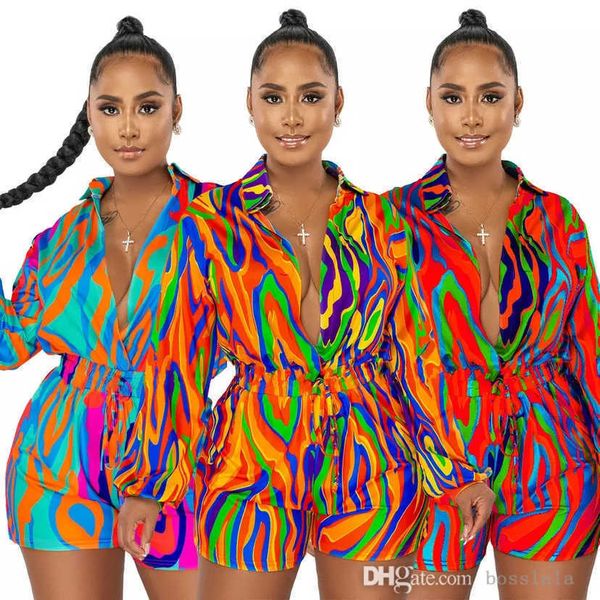 womens new casual jumpsuits 2023 spring fashion printing shirt collar rompers 5 colors, Black;white
womens new casual jumpsuits 2023 spring fashion printing shirt collar rompers 5 colors, Black;white