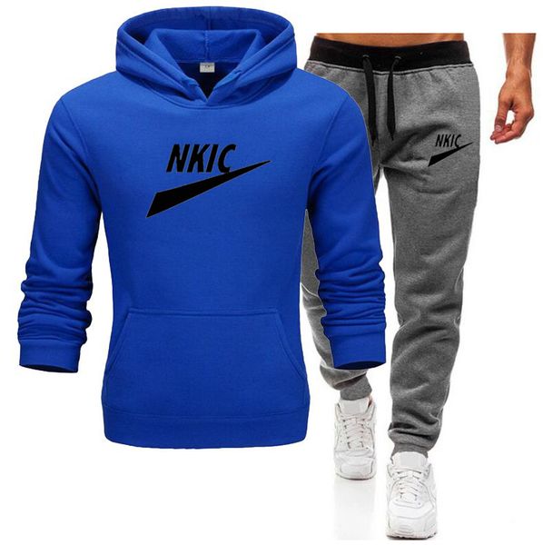 men women tracksuit autumn casual solid long sleeve pullovers long pants two piece sets oversized fleece hooded sportswear suit brand logo p, Gray
men women tracksuit autumn casual solid long sleeve pullovers long pants two piece sets oversized fleece hooded sportswear suit brand logo p, Gray