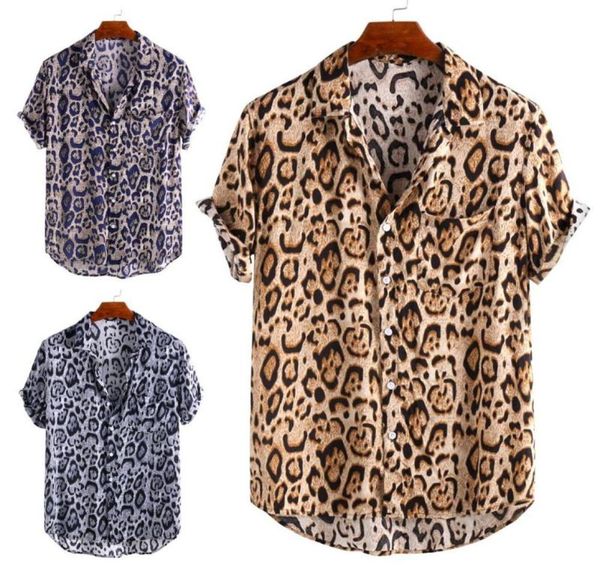 new fashion men summer short sleeve leopard print button lapel shirt loose blouse streetwear mens vintage shirt5330105, White;black
new fashion men summer short sleeve leopard print button lapel shirt loose blouse streetwear mens vintage shirt5330105, White;black