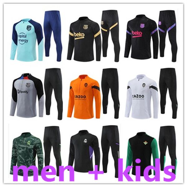 training tracksuits maillot jersey kids and men football suits kit survetement foot soccer chandal futbol jogging jerseys enfans, Black
training tracksuits maillot jersey kids and men football suits kit survetement foot soccer chandal futbol jogging jerseys enfans, Black