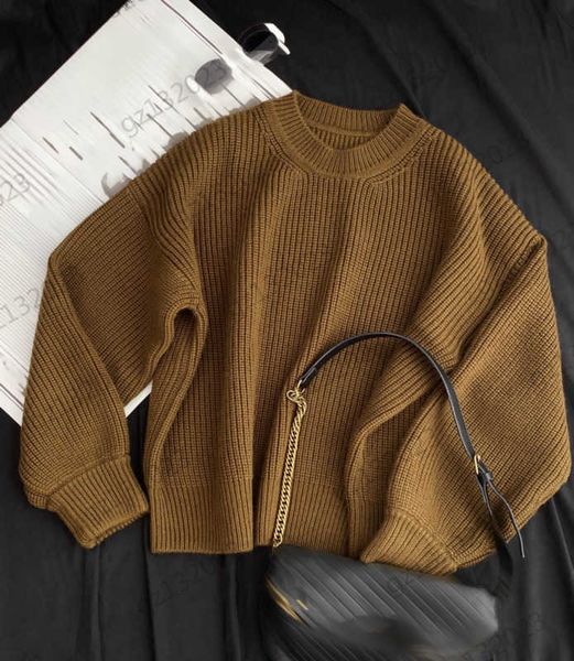 womens sweaters thread round neck pure cashmere short pullover knit sweater shoulder drop design loose profile knitwear vintage light ripe s, White;black
womens sweaters thread round neck pure cashmere short pullover knit sweater shoulder drop design loose profile knitwear vintage light ripe s, White;black