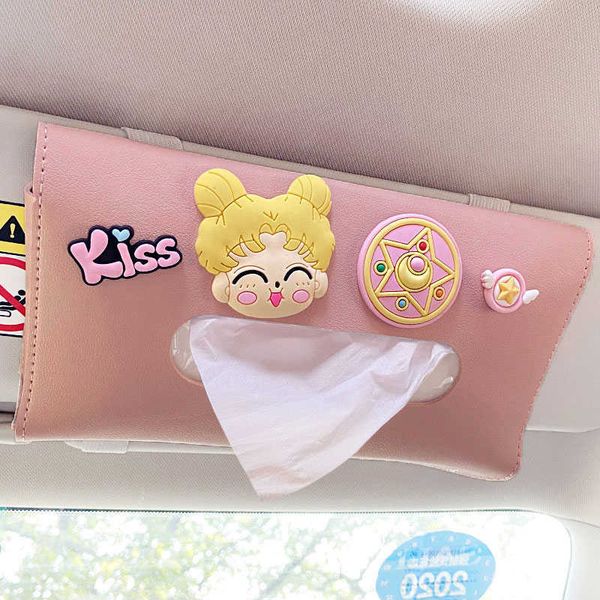 car tissue box anime sailor moon car sun visor girl pink tissue box cute cartoon hanging sunshade leather box creative car interior accessor
car tissue box anime sailor moon car sun visor girl pink tissue box cute cartoon hanging sunshade leather box creative car interior accessor