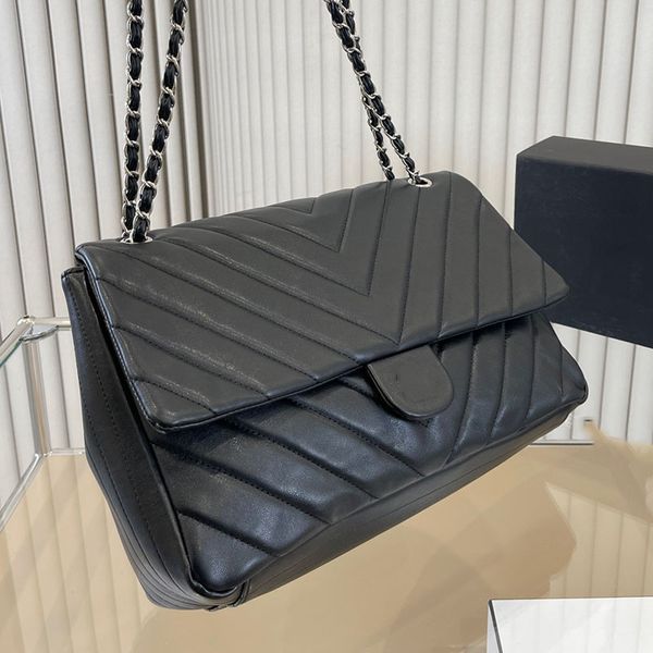 cc bags luxury brand shoulder bags womens maxi vintage airport black bags classic flap diamond lattice/v-stitch chevron line pocket silver m
cc bags luxury brand shoulder bags womens maxi vintage airport black bags classic flap diamond lattice/v-stitch chevron line pocket silver m