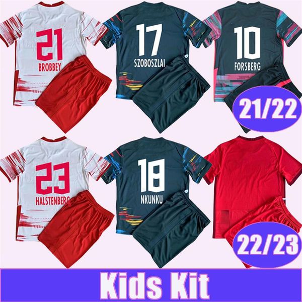 21 22 forsberg adams kids kit soccer jerseys szoboszlai martinez poulsen halstenberg olmo 2022 2023 home red away football shirt1920, Black
21 22 forsberg adams kids kit soccer jerseys szoboszlai martinez poulsen halstenberg olmo 2022 2023 home red away football shirt1920, Black