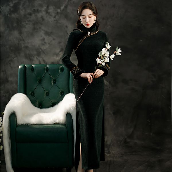 ethnic clothing spring traditional chinese cheongsam for women retro elegant floral print long dresses improved slim shanghai bay cheongsam, Red
ethnic clothing spring traditional chinese cheongsam for women retro elegant floral print long dresses improved slim shanghai bay cheongsam, Red