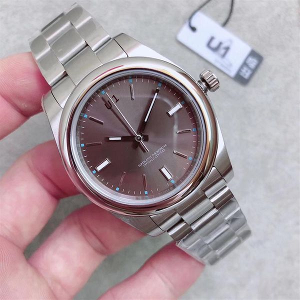 brand limited u1 rol watch sapphire coffee dial r series 114300 automatic mens superlative screw down crown men's wrist brace265n, Slivery;brown
brand limited u1 rol watch sapphire coffee dial r series 114300 automatic mens superlative screw down crown men's wrist brace265n, Slivery;brown