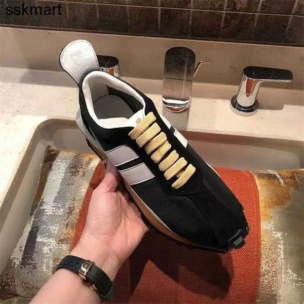 dress shoes men's women's designer lanvins color contrast new german training couple sneakers fashion brand shoes, Black
dress shoes men's women's designer lanvins color contrast new german training couple sneakers fashion brand shoes, Black