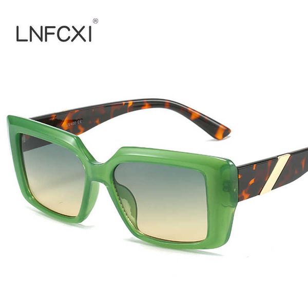 lnfcxi 2022 new fashion vintage rectangle frame women's sunglasses pink leopard square metal decoration sun glasses male uv400 1219, White;black
lnfcxi 2022 new fashion vintage rectangle frame women's sunglasses pink leopard square metal decoration sun glasses male uv400 1219, White;black
