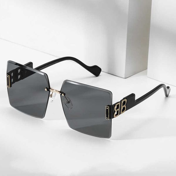 sunglasses 2022 new european and american trendsetter street concave shape gradient color b fashion large frame frameless trimming sunglass, White;black
sunglasses 2022 new european and american trendsetter street concave shape gradient color b fashion large frame frameless trimming sunglass, White;black