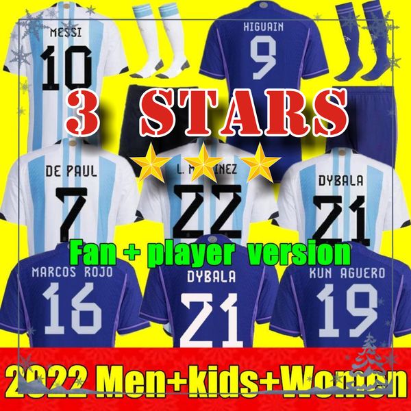 new 3 stars 2022 argentina soccer jerseys 22 23 j.alvarez dybala messis di maria kun martinez maradona football shirt men kids kit fans play, Black;yellow
new 3 stars 2022 argentina soccer jerseys 22 23 j.alvarez dybala messis di maria kun martinez maradona football shirt men kids kit fans play, Black;yellow