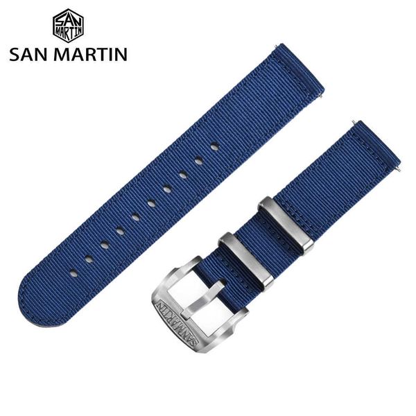 watch bands san martin quick release nylon strap premium quality sport simply style watch band for men women 20mm 22mm watches parts t221213, Black;brown
watch bands san martin quick release nylon strap premium quality sport simply style watch band for men women 20mm 22mm watches parts t221213, Black;brown