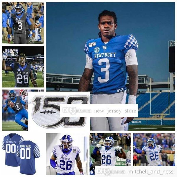 ncaa custom kentucky college wildcats football jerseys stitched 20 kavosiey smoke 85 bryce oliver 12 chance poore 22 chris oats josh allen j, Black
ncaa custom kentucky college wildcats football jerseys stitched 20 kavosiey smoke 85 bryce oliver 12 chance poore 22 chris oats josh allen j, Black