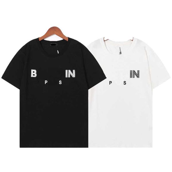 designer luxury balans classic versatile fashion trend t-shirt short sleeve men's and women's same cotton rivet letters ins casual, Black;brown
designer luxury balans classic versatile fashion trend t-shirt short sleeve men's and women's same cotton rivet letters ins casual, Black;brown