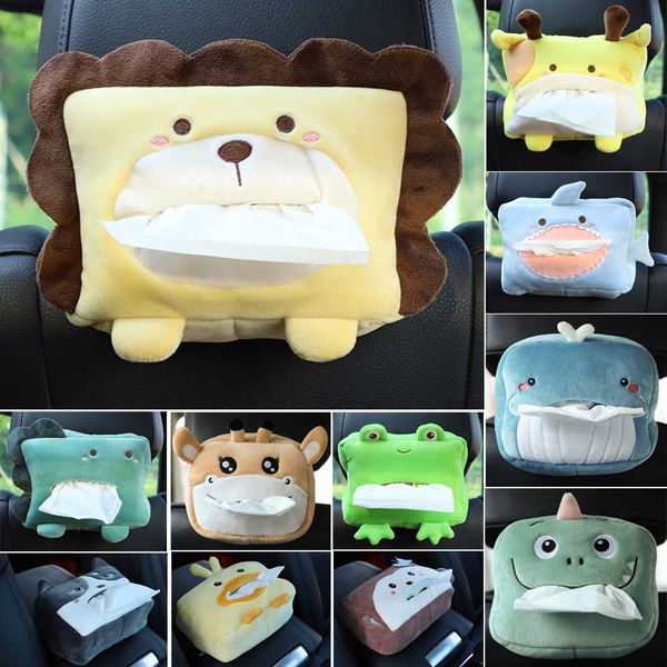 car tissue box cute plush animals napkin paper holder portable drawer styling multi-function supplies women t221220
car tissue box cute plush animals napkin paper holder portable drawer styling multi-function supplies women t221220