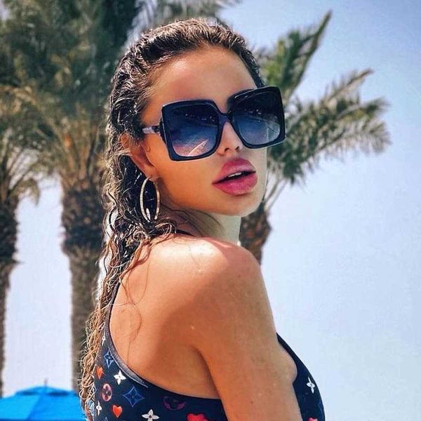 italian oversized sunglasses vintage women men brand designer square sun glasses female fashion eyewear oculos de sol 1219, White;black
italian oversized sunglasses vintage women men brand designer square sun glasses female fashion eyewear oculos de sol 1219, White;black