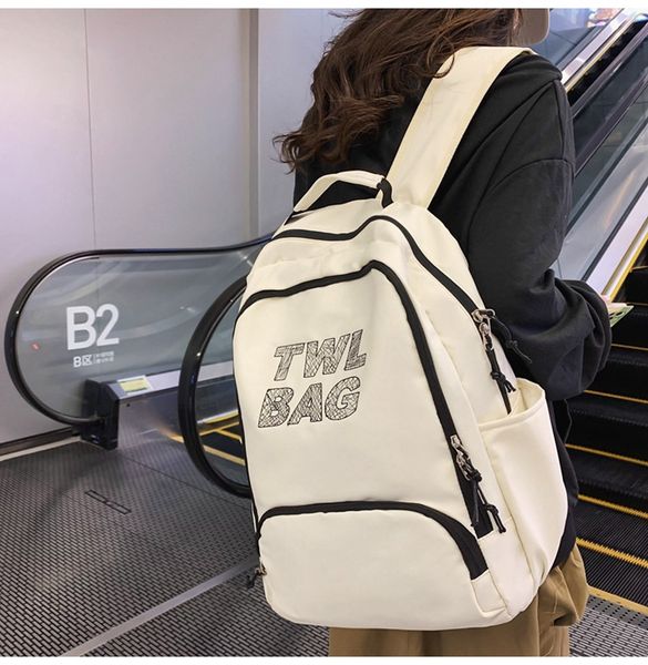 23ss brand men's backpack fashion versatile letter backpacks for junior school bag students campus high beauty schoolbag high capacity
23ss brand men's backpack fashion versatile letter backpacks for junior school bag students campus high beauty schoolbag high capacity