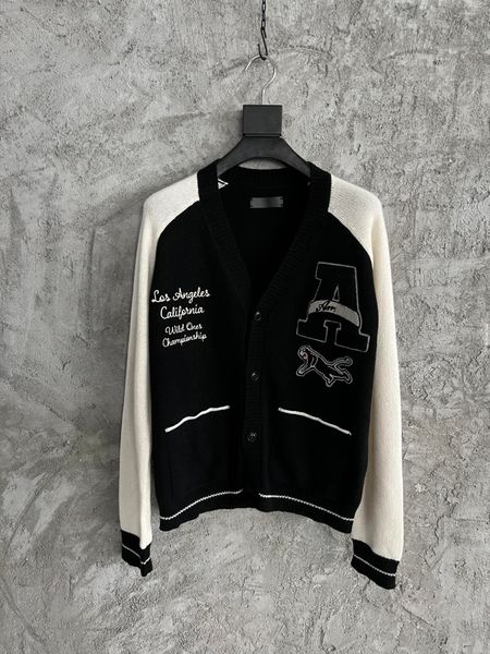 2022 men's designer pure wool sweater fashion women's cardigan sports brand classic letter lovers, White;black
2022 men's designer pure wool sweater fashion women's cardigan sports brand classic letter lovers, White;black