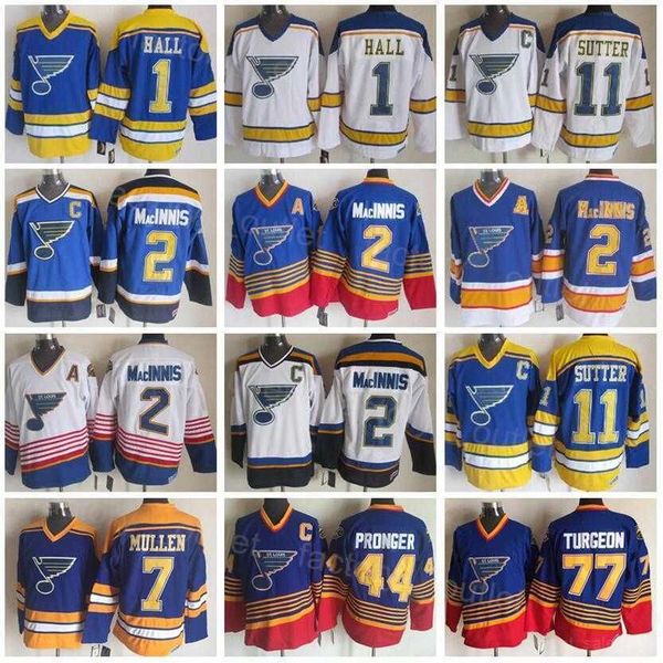 throwback blues retro hockey 11 brian sutter jersey 44 chris pronger 77 pierre turgeon 2 al macinnis 1 glenn hall 7 joe mullen vintage 1995&, Black;red
throwback blues retro hockey 11 brian sutter jersey 44 chris pronger 77 pierre turgeon 2 al macinnis 1 glenn hall 7 joe mullen vintage 1995&, Black;red