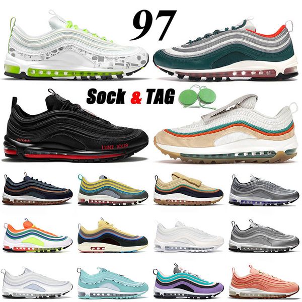 wholesale mens 97 running shoes fashion 97s first use light blue gold bullet rainforest team orange mschf x inri jesus satan womens sports s
wholesale mens 97 running shoes fashion 97s first use light blue gold bullet rainforest team orange mschf x inri jesus satan womens sports s