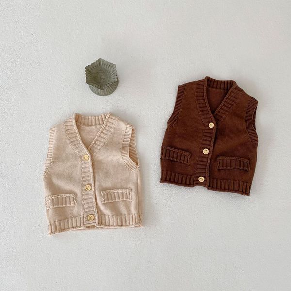 ins baby kids clothing sweater vest v-neck knit solid color sweater 100% cotton for girl, Blue
ins baby kids clothing sweater vest v-neck knit solid color sweater 100% cotton for girl, Blue