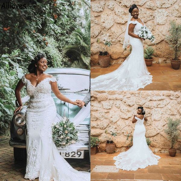 off the shoulder dubai arabic mermaid wedding dresses lace appliqued african girls plus size bridal gowns court train aso ebi bride vestidos, White
off the shoulder dubai arabic mermaid wedding dresses lace appliqued african girls plus size bridal gowns court train aso ebi bride vestidos, White
