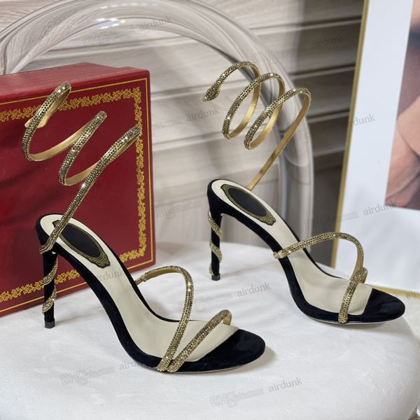sandals stiletto heel rene caovilla for womens shoe cleo crystal studded snake strass shoes luxury designers ankle wraparound fashion yfin, Black
sandals stiletto heel rene caovilla for womens shoe cleo crystal studded snake strass shoes luxury designers ankle wraparound fashion yfin, Black