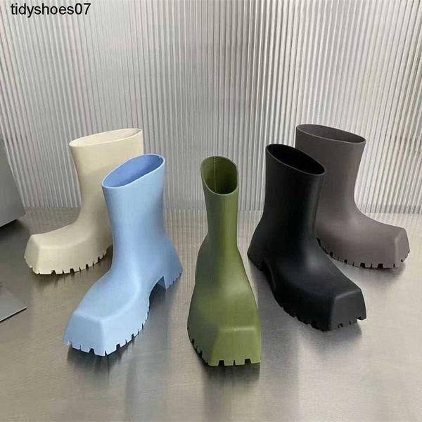 designer 2022 new b paris runway square head waterproof middle tube thick bottom non slip chelsea boots heighten couple short rain boots siz, Black
designer 2022 new b paris runway square head waterproof middle tube thick bottom non slip chelsea boots heighten couple short rain boots siz, Black