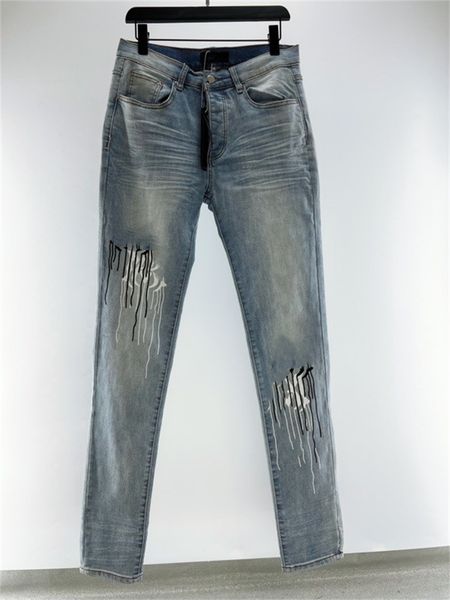 2023 mens designer jeans distressed ripped biker jean slim fit motorcycle bikers denim for graffiti print men s fashion mans black pants, Blue
2023 mens designer jeans distressed ripped biker jean slim fit motorcycle bikers denim for graffiti print men s fashion mans black pants, Blue