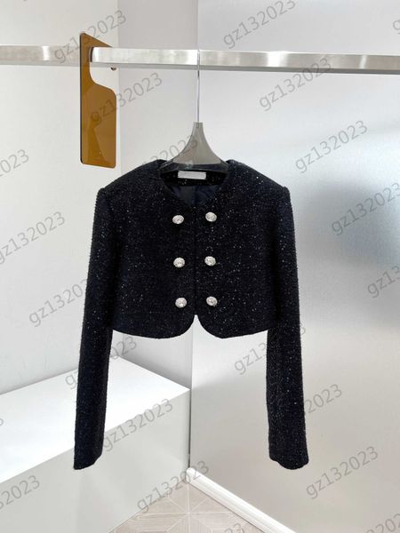 womens jackets sequined diamond buttons short jackets classic round neck design long sleeve joker slimming coats simple commuting style wome, Black;brown
womens jackets sequined diamond buttons short jackets classic round neck design long sleeve joker slimming coats simple commuting style wome, Black;brown