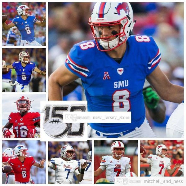 ncaa custom smu college mustangs football jerseys stitched 8 reggie roberson jr. 25 tj mcdaniel 30 tyler lavine 31 merek pierce jersey, Black
ncaa custom smu college mustangs football jerseys stitched 8 reggie roberson jr. 25 tj mcdaniel 30 tyler lavine 31 merek pierce jersey, Black
