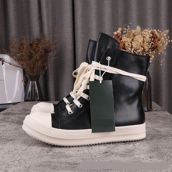 shoes rick men's casual high shoes ro owens black ankle boots hong kong style leather women's sneakers
shoes rick men's casual high shoes ro owens black ankle boots hong kong style leather women's sneakers