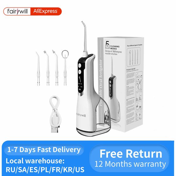 oral irrigators other hygiene fairywill irrigator portable water flosser 330ml dental teeth cleaning usb charge with 5 jets for braces trave
oral irrigators other hygiene fairywill irrigator portable water flosser 330ml dental teeth cleaning usb charge with 5 jets for braces trave