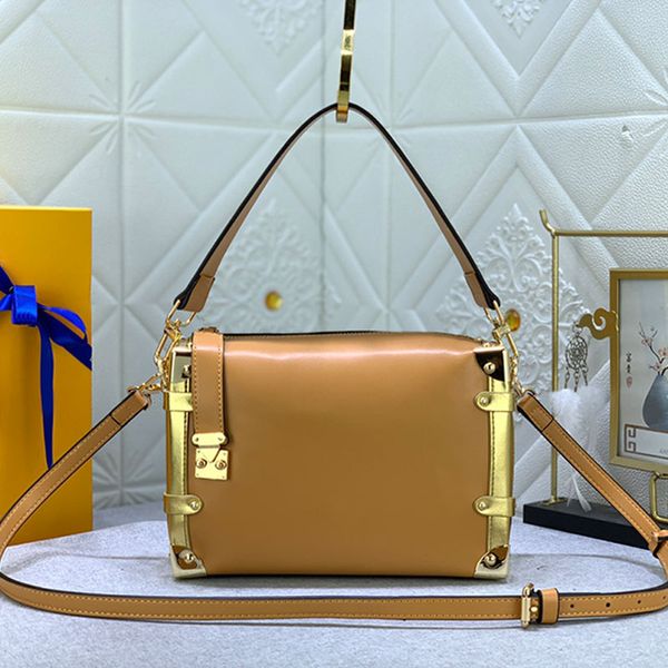 side trunk crossbody bag women handbags purse genuine leather old flower fashion letters removable handle strap classic lock catch box shoul
side trunk crossbody bag women handbags purse genuine leather old flower fashion letters removable handle strap classic lock catch box shoul