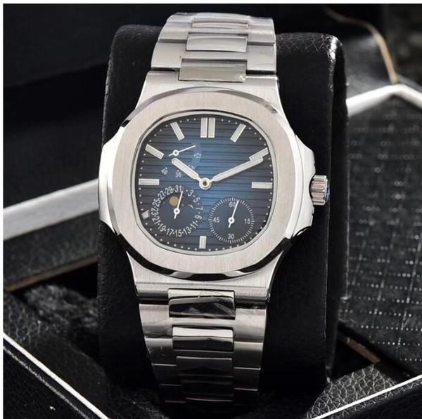 2022 mens watch 40mm automatic mechanical movement calendar watchs kinetic energy 904l steel bracelet luminous water resistant master design, Slivery;brown
2022 mens watch 40mm automatic mechanical movement calendar watchs kinetic energy 904l steel bracelet luminous water resistant master design, Slivery;brown