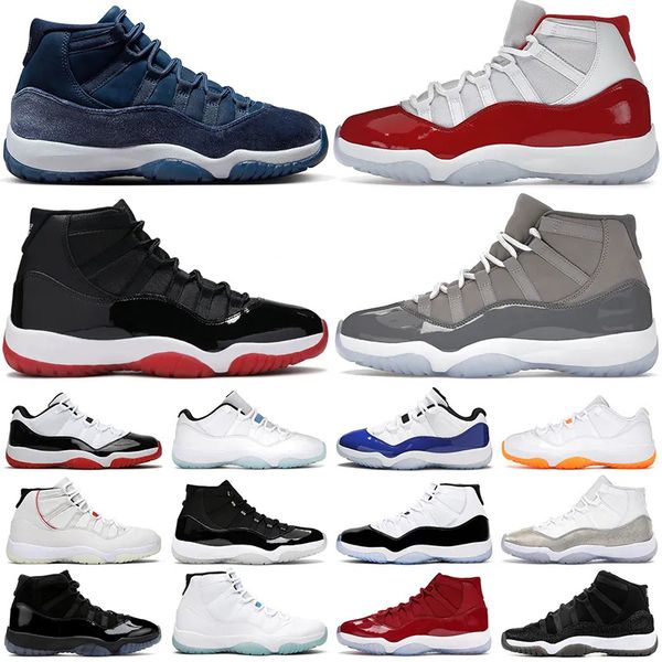 11 11s mens basketball shoes cherry midnight navy cool grey pure violet citrus legend gamma unc bred low cap gown concord space jam men wome
11 11s mens basketball shoes cherry midnight navy cool grey pure violet citrus legend gamma unc bred low cap gown concord space jam men wome