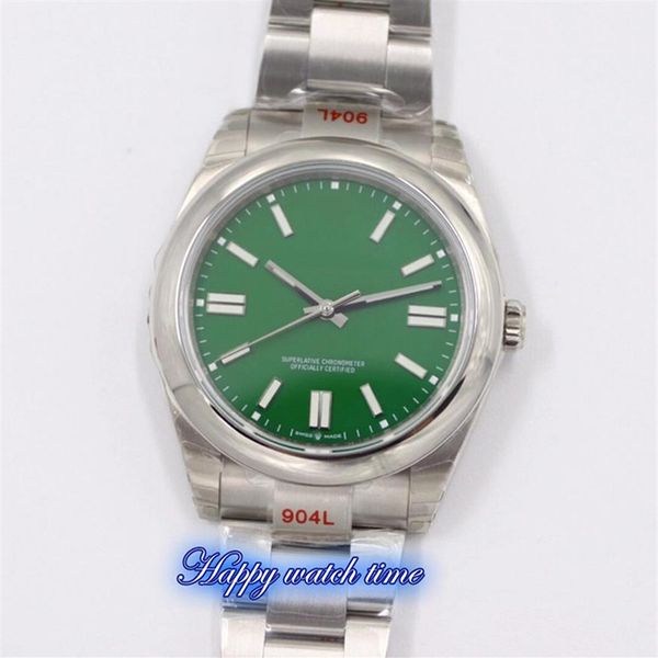 version m124300-0007 green date dial silver steel case 3230 automatic mechanical movement mens watch 904l steel band designer 2760, Slivery;brown
version m124300-0007 green date dial silver steel case 3230 automatic mechanical movement mens watch 904l steel band designer 2760, Slivery;brown