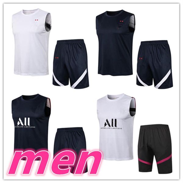 men 20 21 football training tracksuit soccer suit short vest 3 4 pants kits 2021 2022 mens jerseys tracksuits jogging sets151i, Black
men 20 21 football training tracksuit soccer suit short vest 3 4 pants kits 2021 2022 mens jerseys tracksuits jogging sets151i, Black