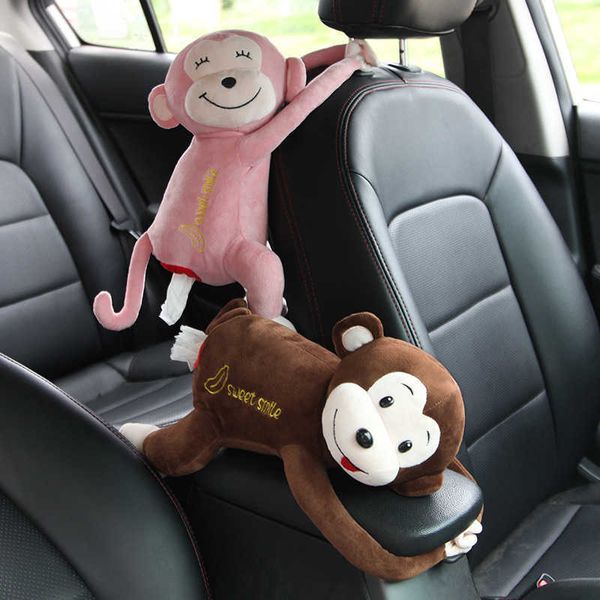 car tissue box car seat backrest trailer creative interior supplies tissue box cartoon cute monkey armrest box drawer t221219 
car tissue box car seat backrest trailer creative interior supplies tissue box cartoon cute monkey armrest box drawer t221219
