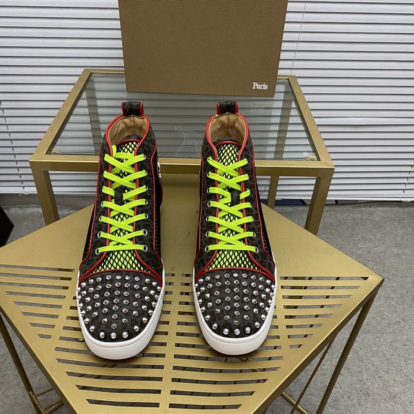 mens stylish studded shoes handcrafted real leather designer rock style pair red soles shoes luxury fashion womens diamond-encrusted casual, Red;white
mens stylish studded shoes handcrafted real leather designer rock style pair red soles shoes luxury fashion womens diamond-encrusted casual, Red;white
