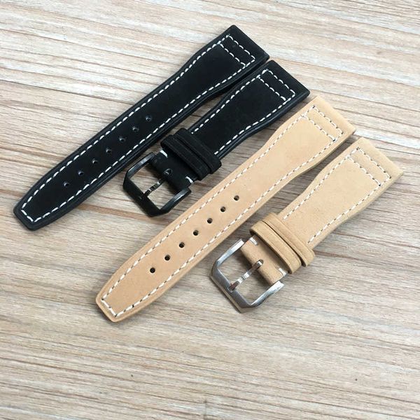 watch bands 22mm brown black men mate genuine leather watchband strap wristband belt bracelet for iwc portugal pilot bracelet t221213, Black;brown
watch bands 22mm brown black men mate genuine leather watchband strap wristband belt bracelet for iwc portugal pilot bracelet t221213, Black;brown